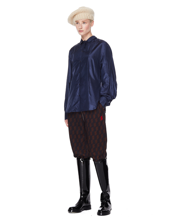 Undercover All Over Printed Cotton Sweatpants - Brown Undercover All Over Printed Cotton Sweatpants - Brown