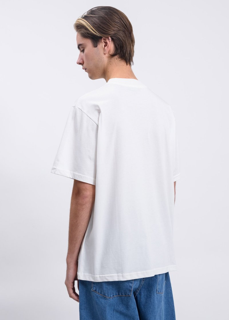 【関税込み】SUNNEI ホワイト Classic Tシャツ Sunnei Classic Big Logo Embroidered Unisex T-Shirt White