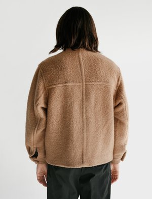 Auralee Baby Brushed Melton Blouson - Camel | Garmentory
