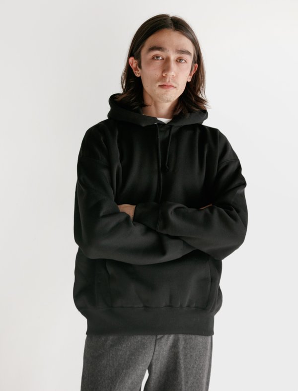 AURALEE BAGGY POLYESTER SWEAT PARKA AURALEE BAGGY POLYESTER SWEAT