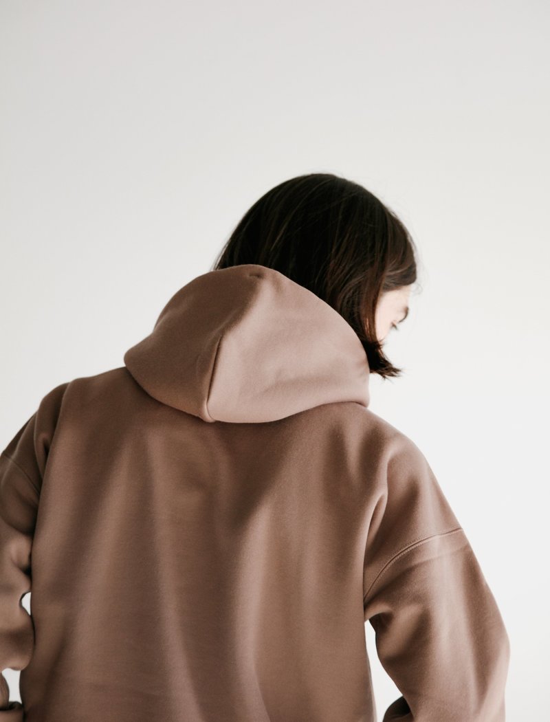 Auralee Baggy Polyester Sweat Pullover Parka - Brown | Garmentory