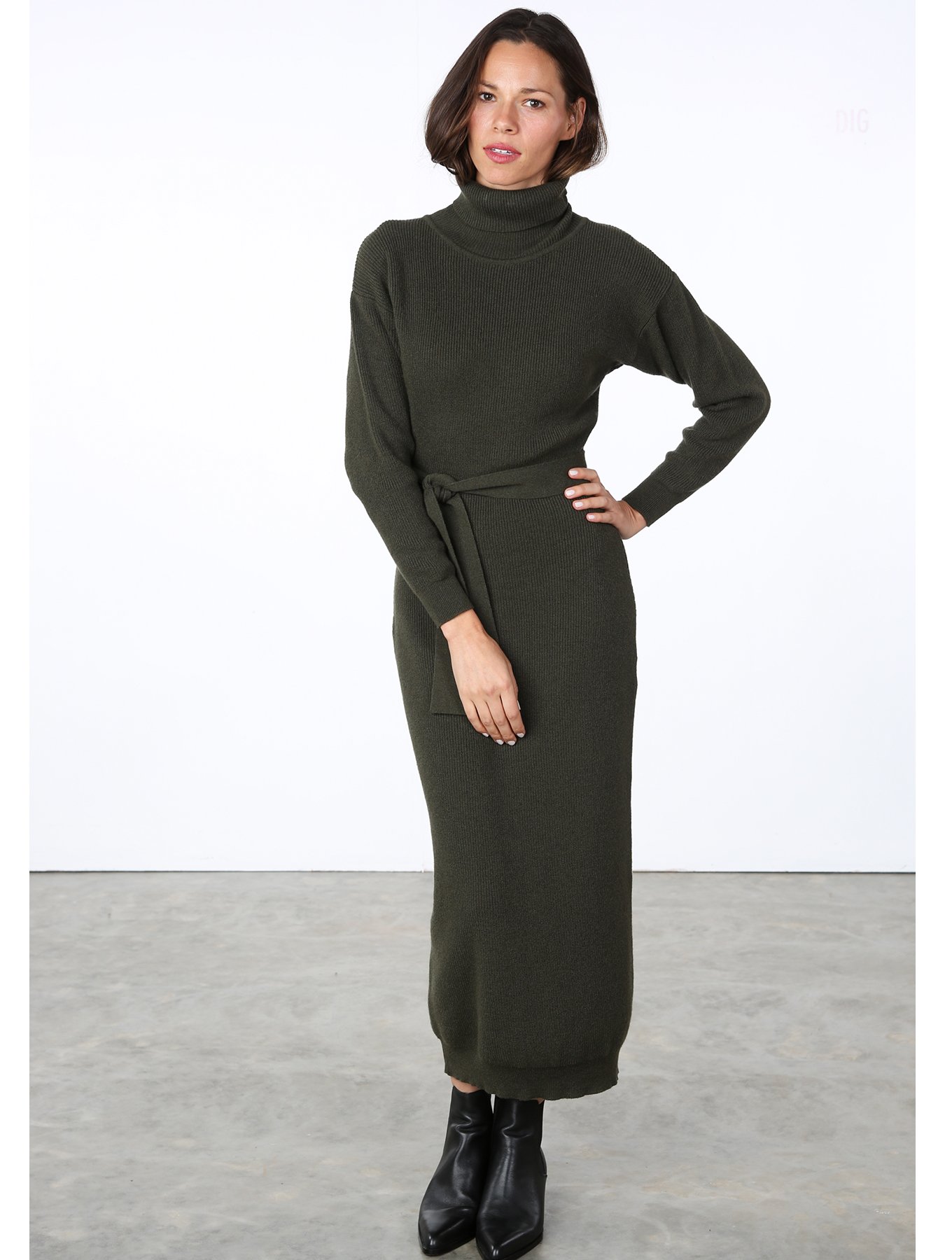 Rita Row Olivia Knit Turtleneck Sweater Dress | Garmentory Rita Row Olivia Knit Turtleneck Sweater Dress | Garmentory