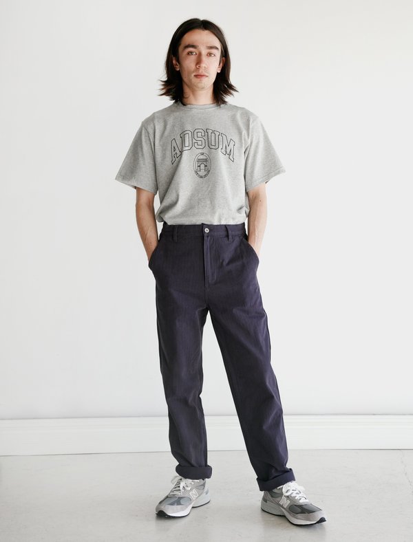 Adsum Utility Pant - Navy Herringbone Adsum Utility Pant - Navy Herringbone