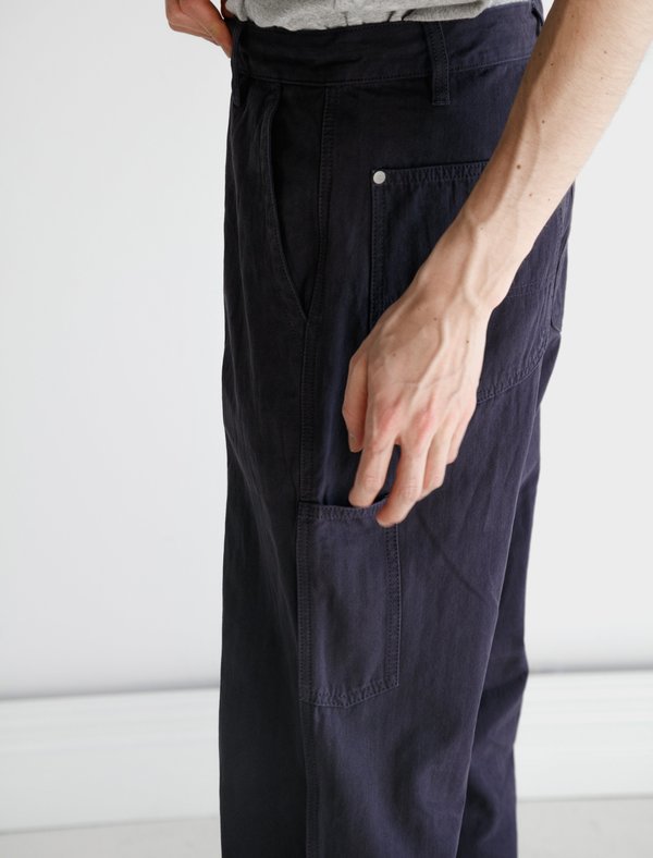 Adsum Utility Pant - Navy Herringbone Adsum Utility Pant - Navy Herringbone