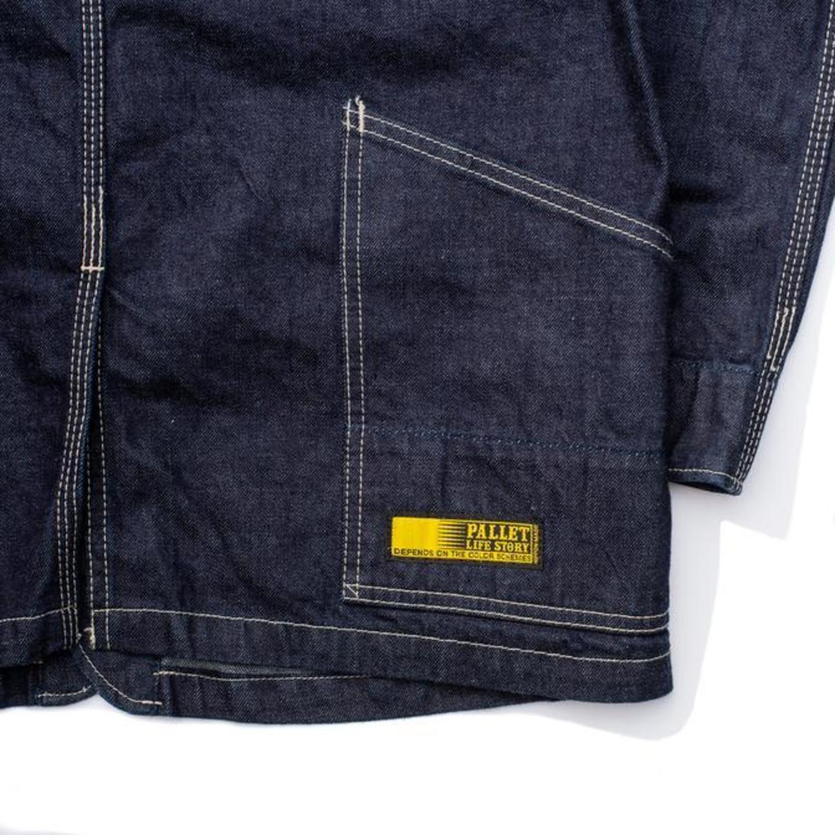 Pallet Life Story Painter's Jacket Indigo One Wash Garmentory