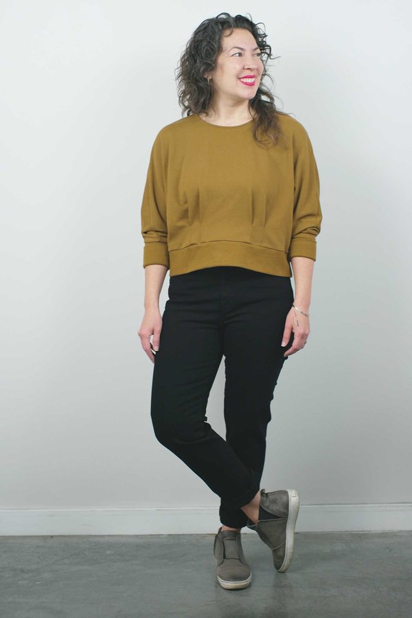 Father's Daughter LA Ally High Rise Tapered Crop Jean - Black Father's Daughter LA Ally High Rise Tapered Crop Jean - Black