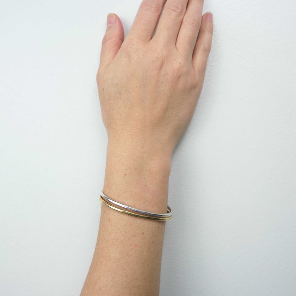 Mesa Band Cuff Bracelet - Silver Mesa Band Cuff Bracelet - Silver
