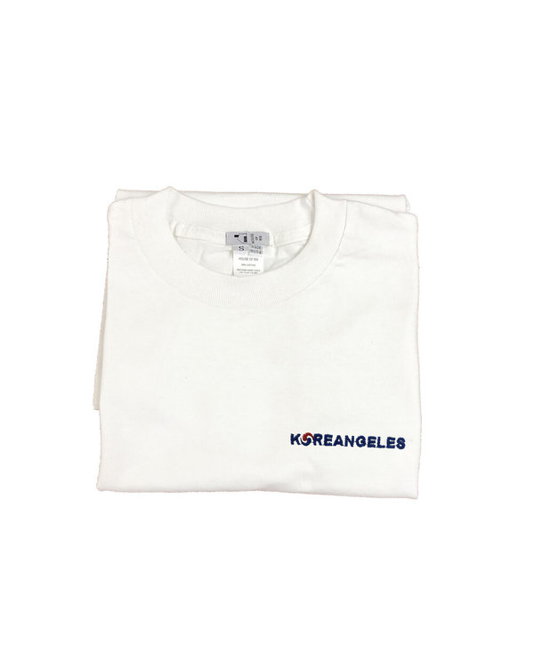 House Of 950 Embroidery Tee Shirt - Koreangeles House Of 950 Embroidery Tee Shirt - Koreangeles