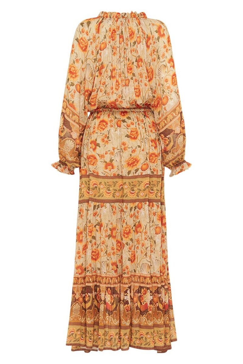 Spell Seashell Gown Sand Garmentory