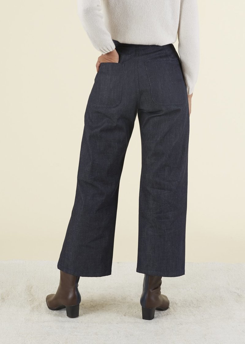 Uqnatu Selvage Sailor Pant - Indigo 