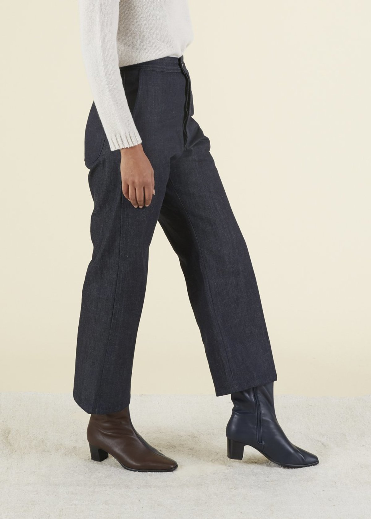 Uqnatu Selvage Sailor Pant - Indigo  - Image 4 of 5