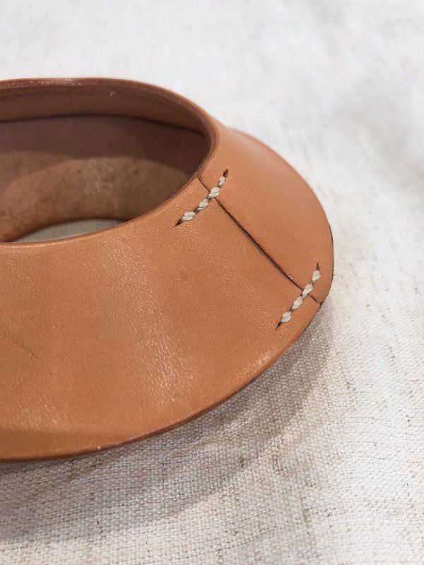 Lauren Manoogian Stiched Saucer Bangle Lauren Manoogian Stiched Saucer Bangle