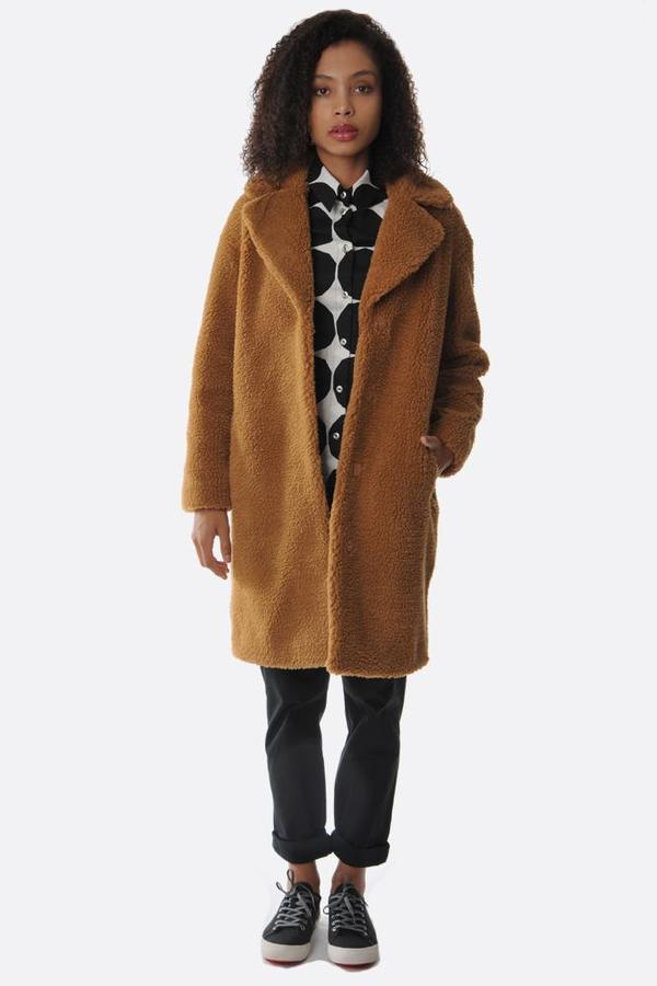 Stand Studio Camilla Cocoon Coat - Nougat | Garmentory