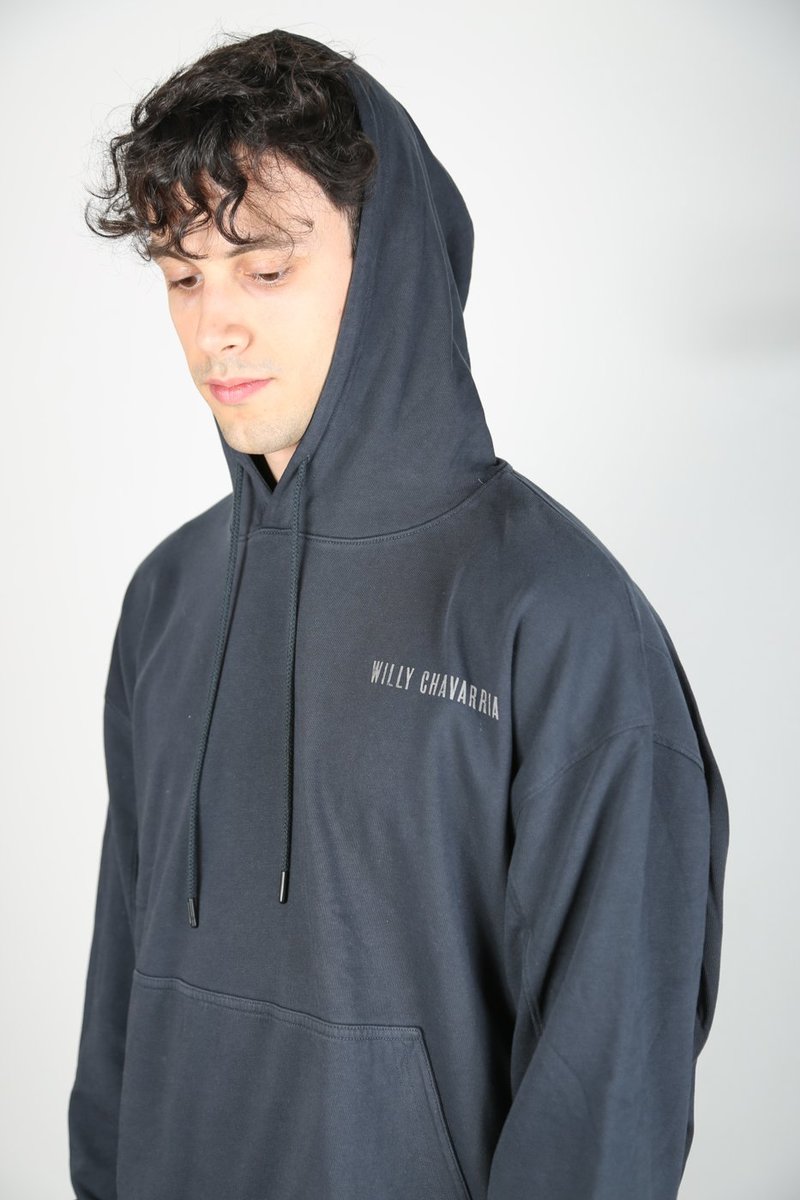Willy Chavarria HEAVY BUFFALO HOODIE | Garmentory