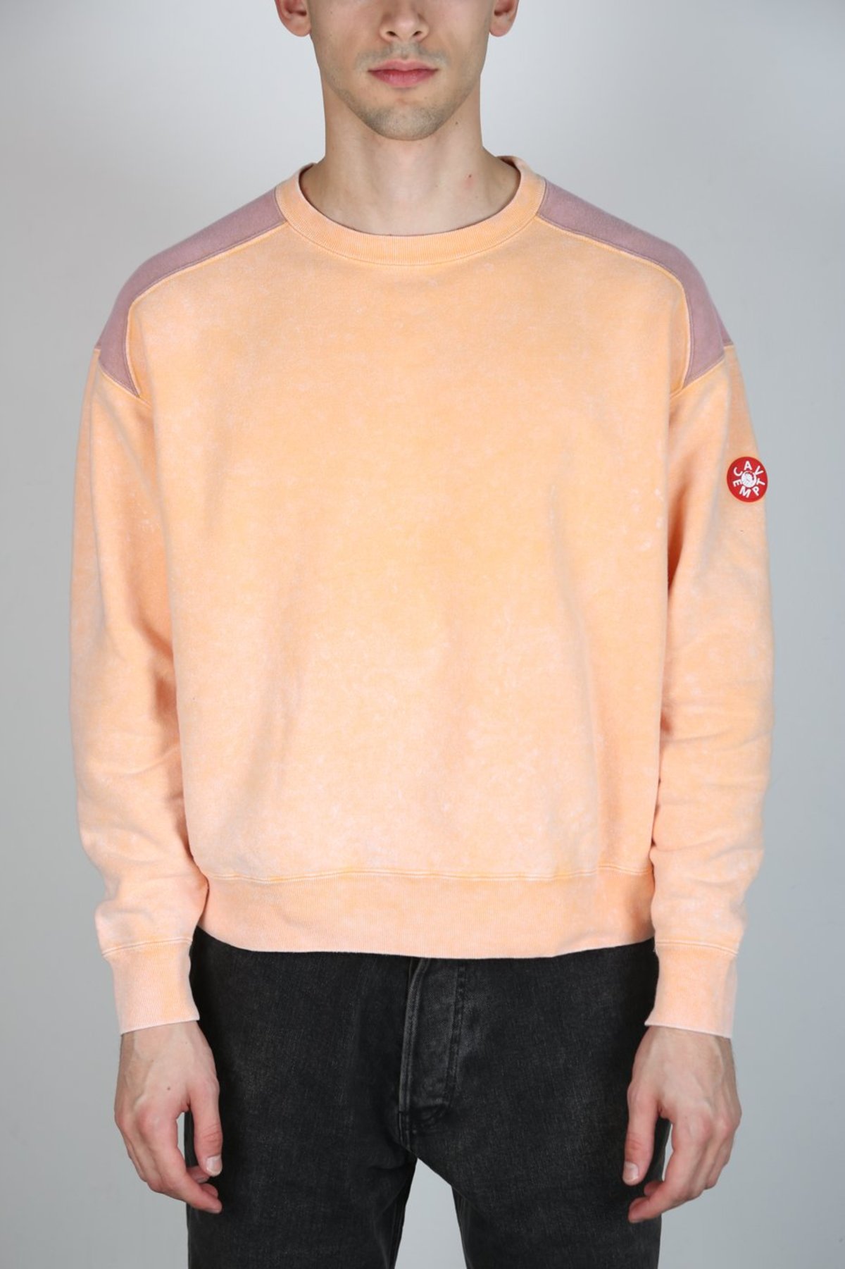 OVERDYE CAV EMPT CREW NECK #ORANGE C.E OVERDYE CAV EMPT CREW NECK