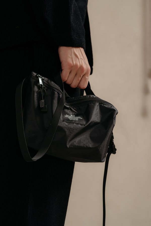 BAGS IN PROGRESS BLACK FANNYPACK CROSSBODY | Garmentory