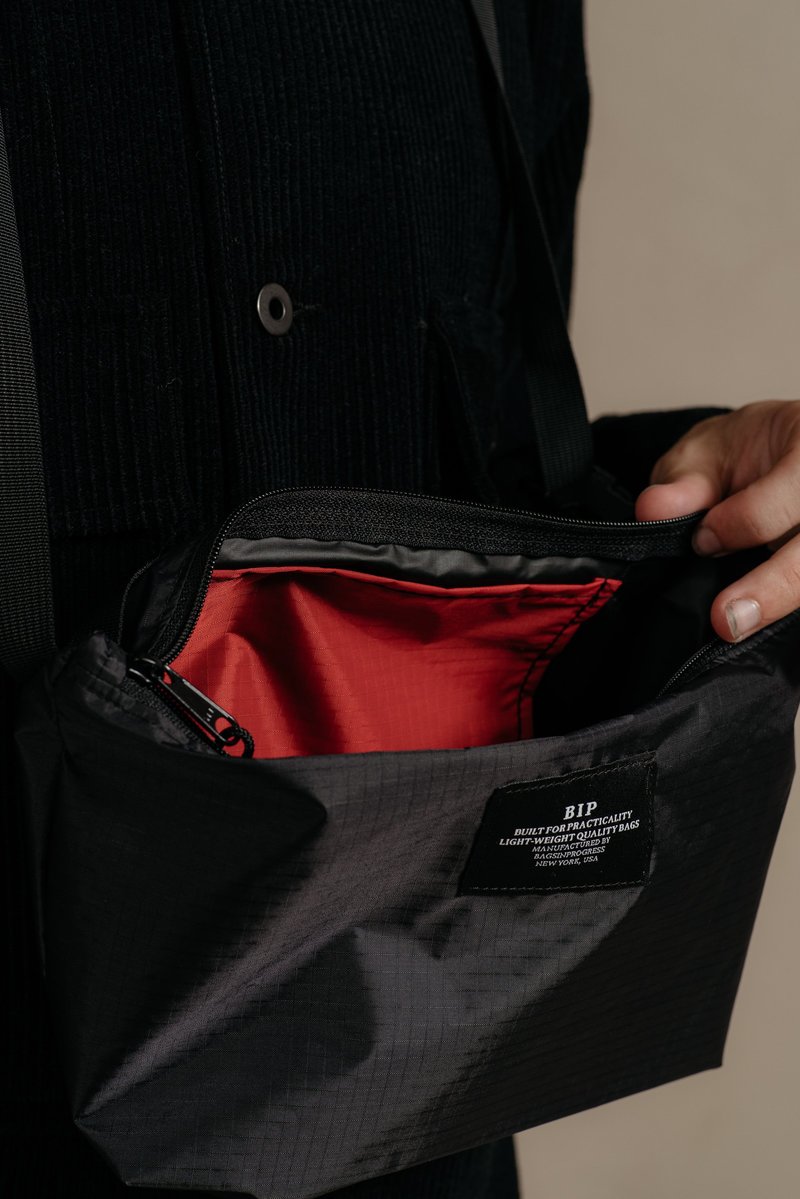 BAGS IN PROGRESS BLACK FANNYPACK CROSSBODY | Garmentory