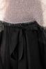 Louiza Babouryan Wool Peplum Belt - Black - Thumbnail 6