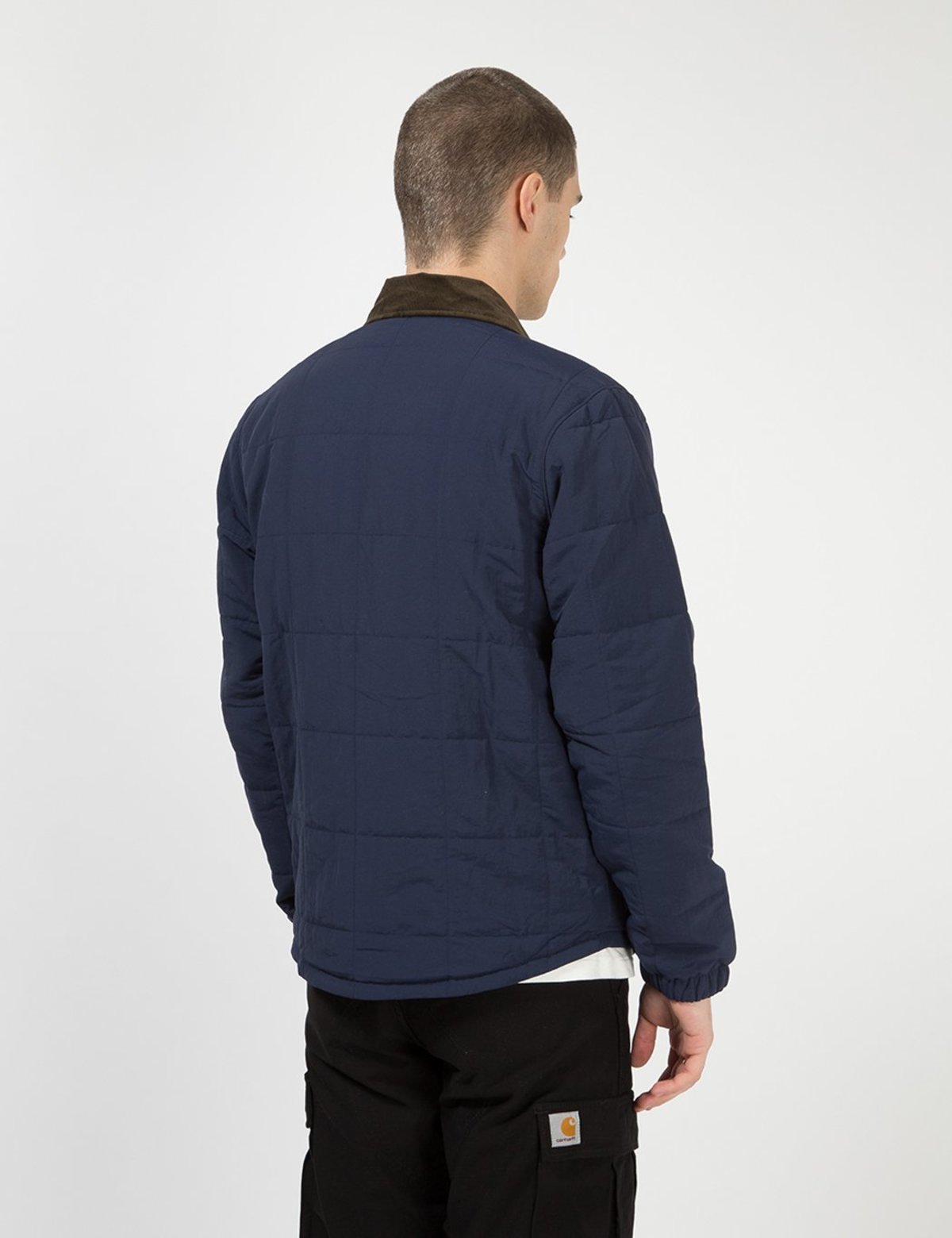Patagonia Isthmus Quilted Shirt Jacket - New Navy Blue | Garmentory
