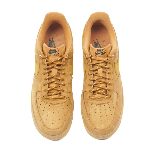 Nike AIR FORCE '07 WB SNEAKER FLAX/WHEAT-GUM LIGHT BROWN