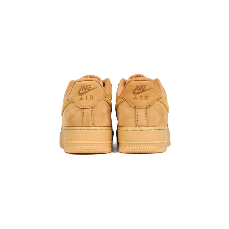 Nike AIR FORCE 1 '07 WB SNEAKER - FLAX/WHEAT-GUM LIGHT BROWN