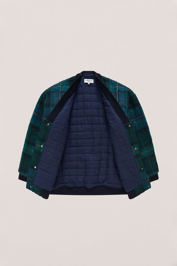 YMC Paninaro Bomber Jacket - Tartan | Garmentory