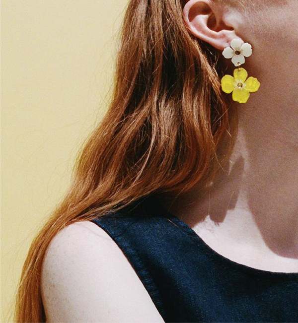 Matter Matters Gallery Poppy Earrings - Yellow Matter Matters Gallery Poppy Earrings - Yellow