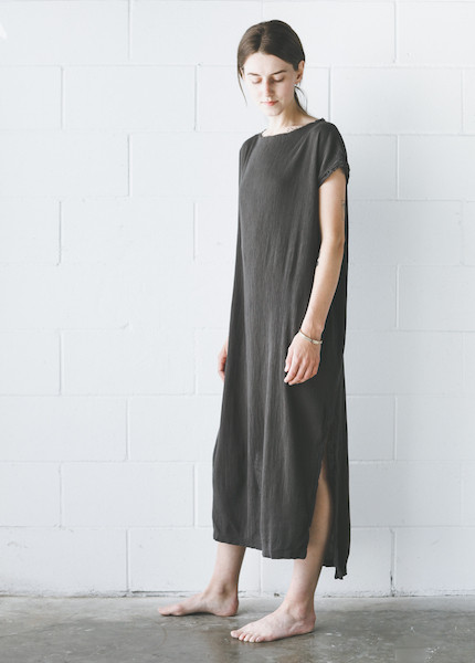Black Crane Emma Dress in Charcoal Black Crane Emma Dress in Charcoal