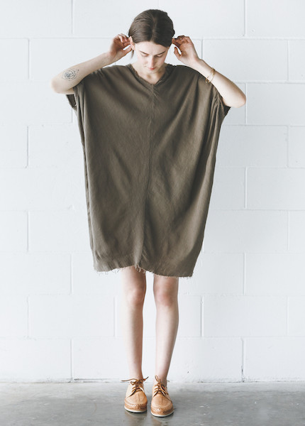Black Crane Origami Dress in Grey Black Crane Origami Dress in Grey