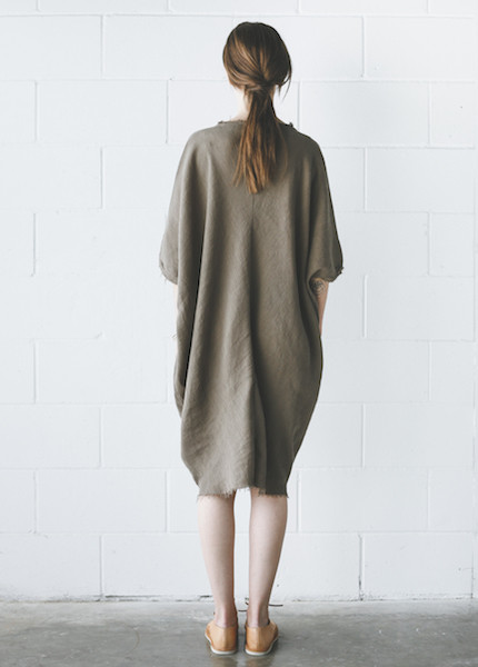 Black Crane Origami Dress in Grey Black Crane Origami Dress in Grey