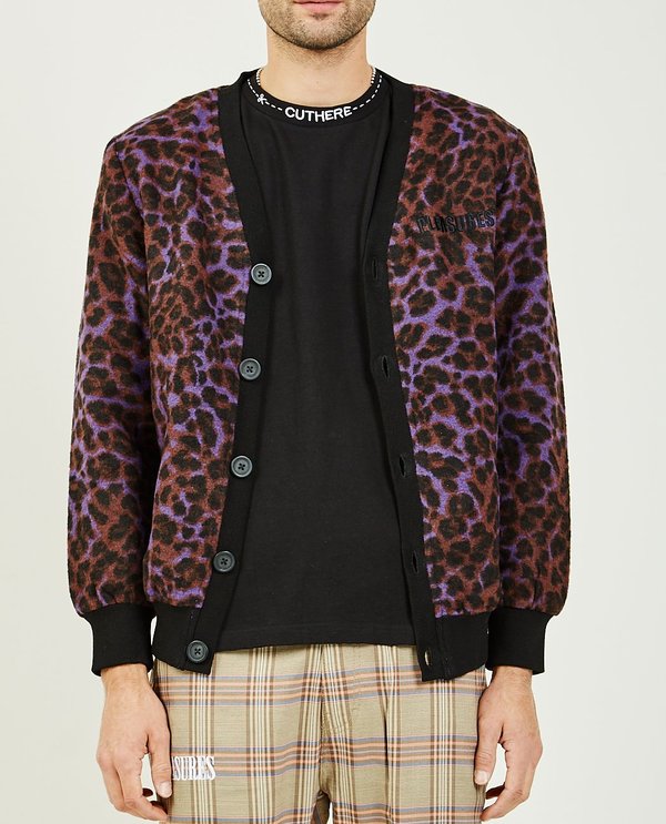 PLEASURES Rotten Mohair Cardigan 