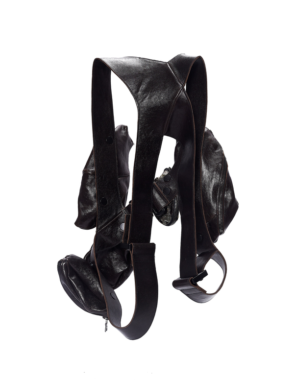 Leon Emanuel Blanck Multi Pocket Vest Bag - Black Leon Emanuel Blanck Multi Pocket Vest Bag - Black