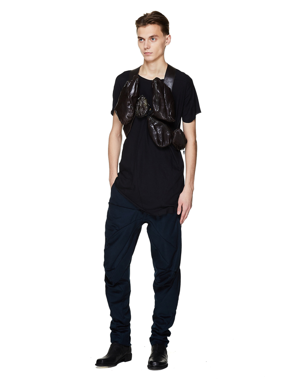Leon Emanuel Blanck Multi Pocket Vest Bag - Black Leon Emanuel Blanck Multi Pocket Vest Bag - Black
