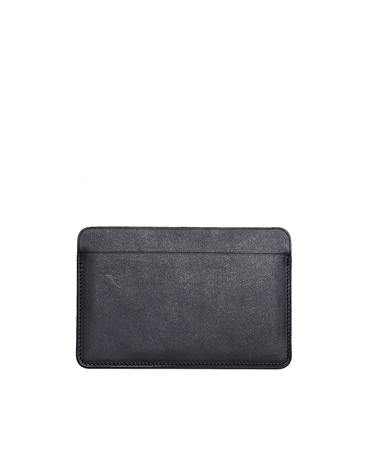 Isaac Reina Leather Passport & Card Holder - Black | Garmentory