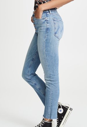 Mother Denim Pixie Dazzler Ankle Fray 