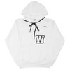 WHOLE varsity hoodie - White - Thumbnail 1
