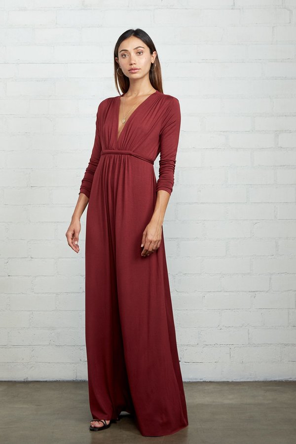 rachel pally long sleeve caftan dress Rachel Pally Long Sleeve Full Length Caftan Dress - Gamay