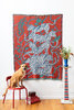 Olivia Wendel Red Tiger Landscape Blanket - Thumbnail 1