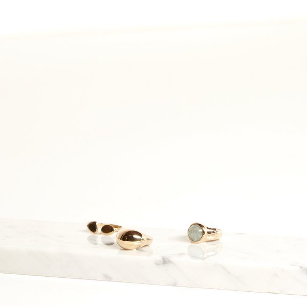 Amber Seagraves Seaworthy Arium Ring - brass Amber Seagraves Seaworthy Arium Ring - brass