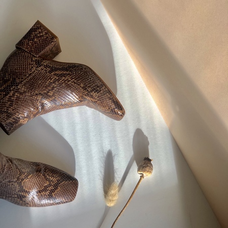 Castaña Python Lazaro Boot
