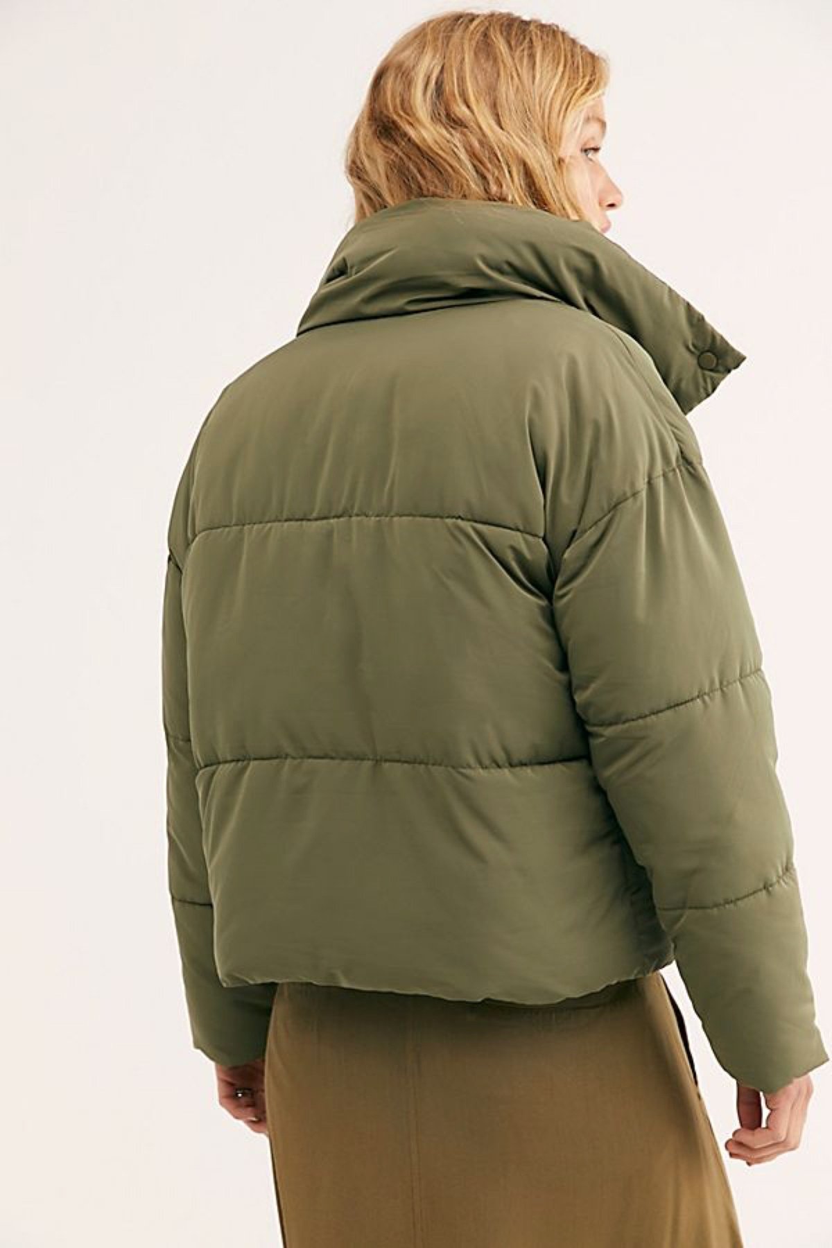 midi free people weekend puffer