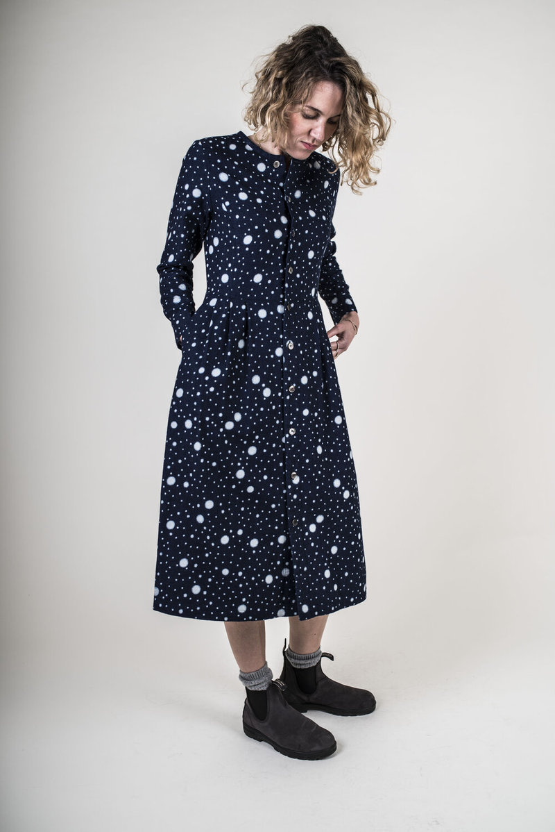 blue snowflake dress Toddler & Girls Snowflake Dress in Blue, Pink or Burgundy