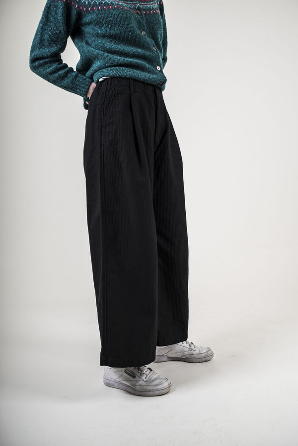 パンツ Kashiko Embroidered Pintuck Wide Pants M Kashiko Embroidered Pintuck Wide Pants M