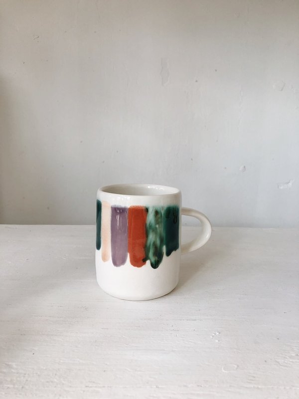 The Object Enthusiast Rainbow Drip Mug - Style 2 The Object Enthusiast Rainbow Drip Mug - Style 2