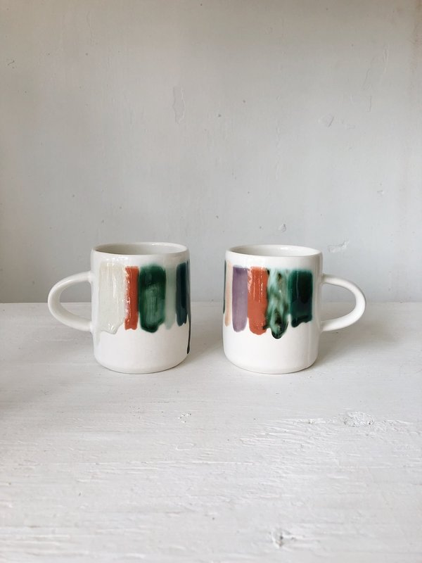 The Object Enthusiast Rainbow Drip Mug - Style 2 The Object Enthusiast Rainbow Drip Mug - Style 2