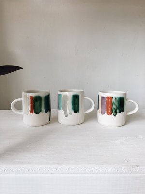 The Object Enthusiast Rainbow Drip Mug - Style 2 The Object Enthusiast Rainbow Drip Mug - Style 2
