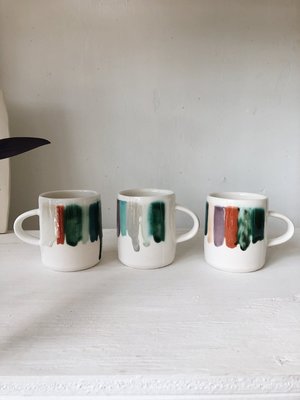 The Object Enthusiast Rainbow Drip Mug - Style 2 The Object Enthusiast Rainbow Drip Mug - Style 2