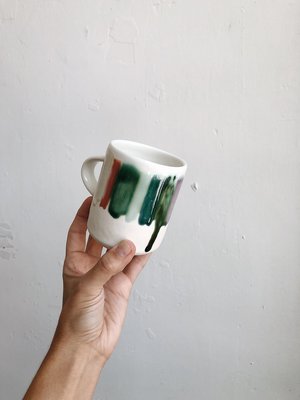 The Object Enthusiast Rainbow Drip Mug - Style 2 The Object Enthusiast Rainbow Drip Mug - Style 2