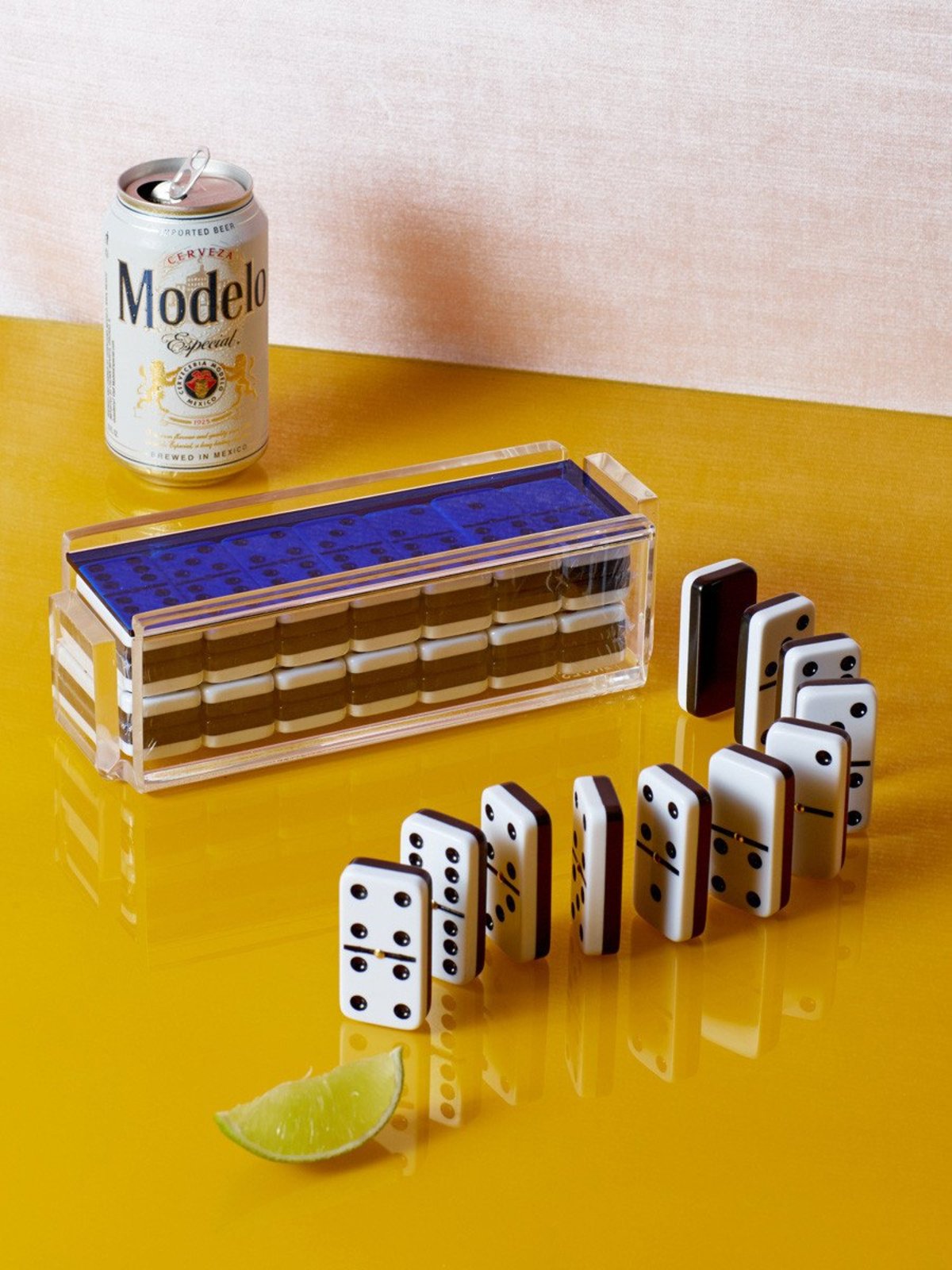 Luxe Dominoes Domino Set with Spinners - Image 1 of 8