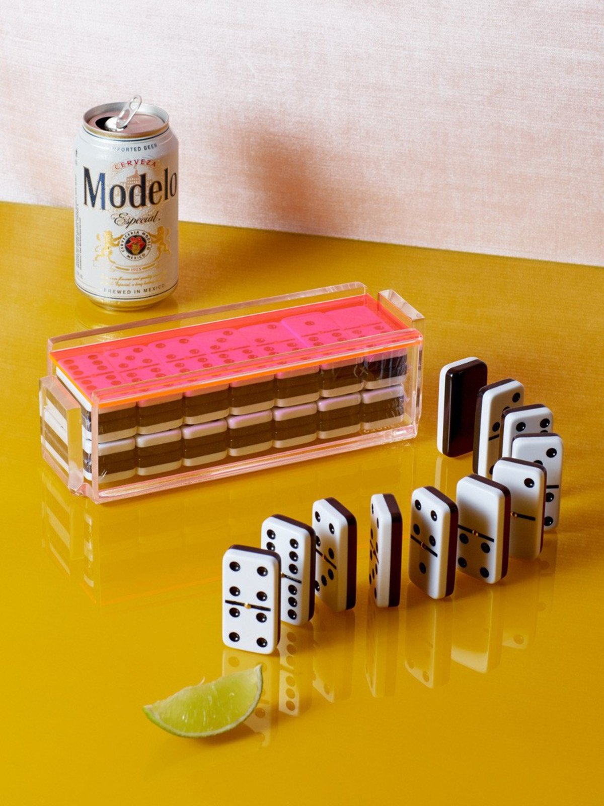 Luxe Dominoes Domino Set with Spinners - Image 2 of 8